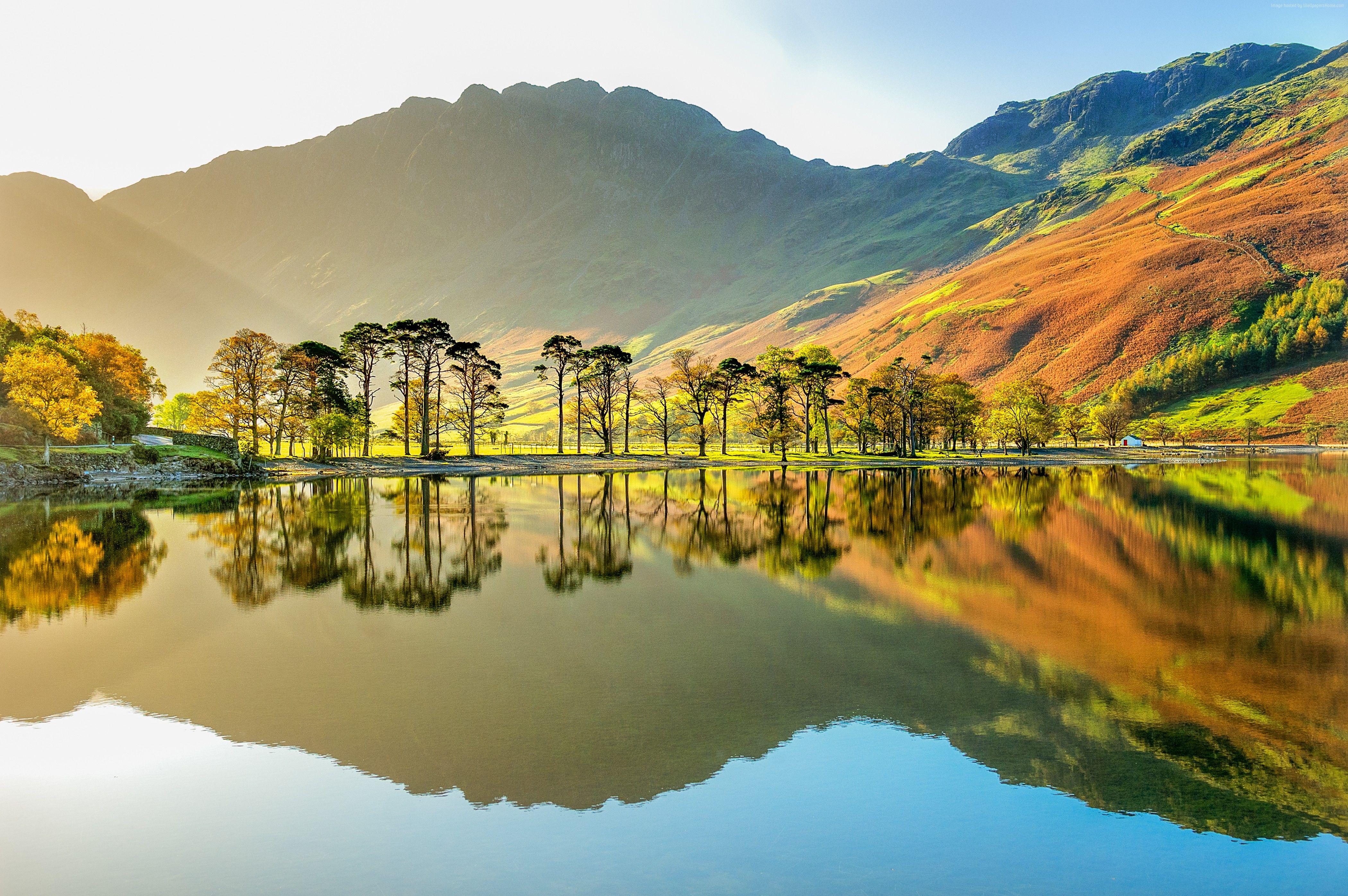 Wallpaper Lake Buttermere, National Park, Cumbria, England
