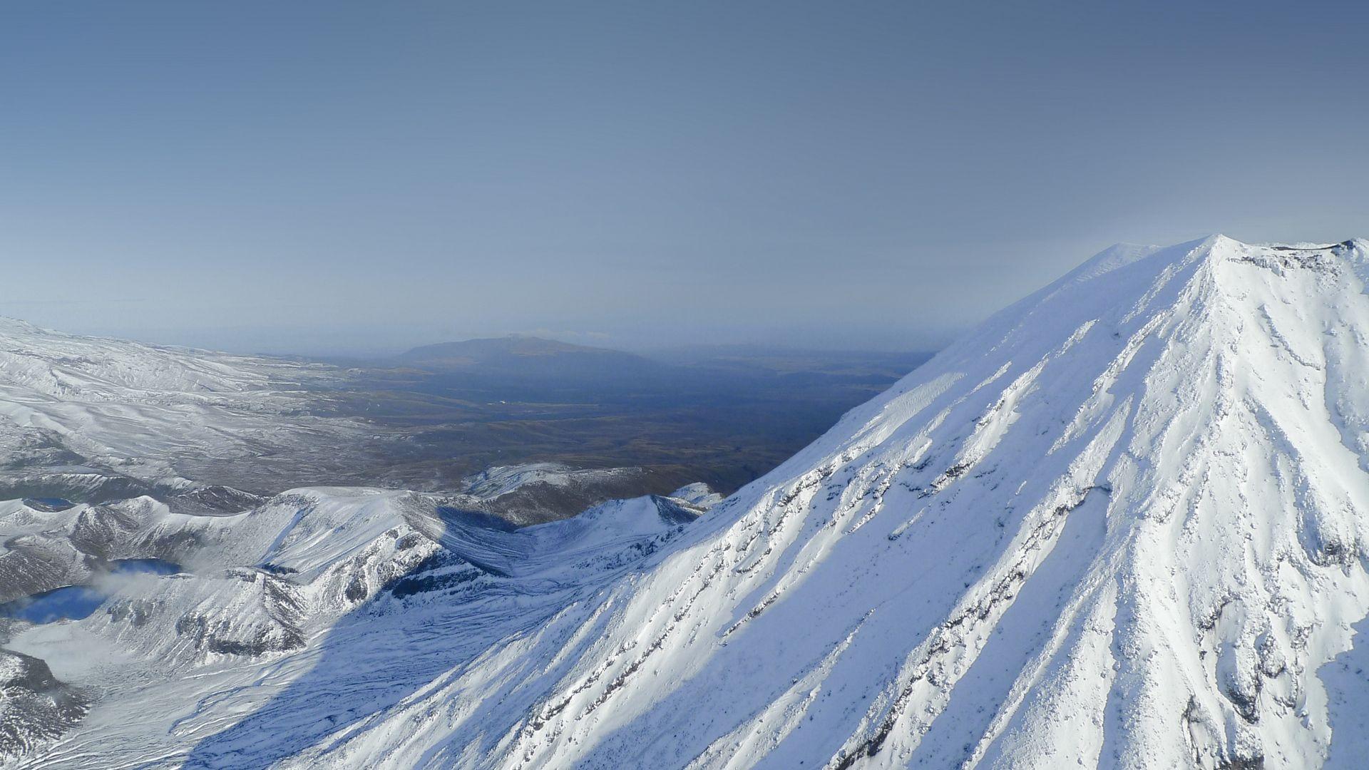 Download Wallpaper 1920x1080 Himalayas, Top, Snow, Slope Full HD