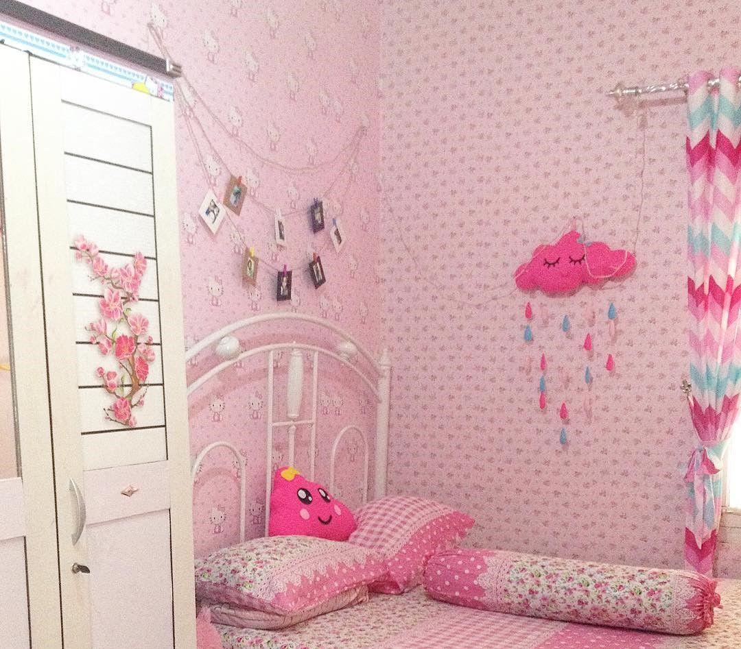 Motif Wallpaper Dinding Kamar Tidur Terbaru 2018