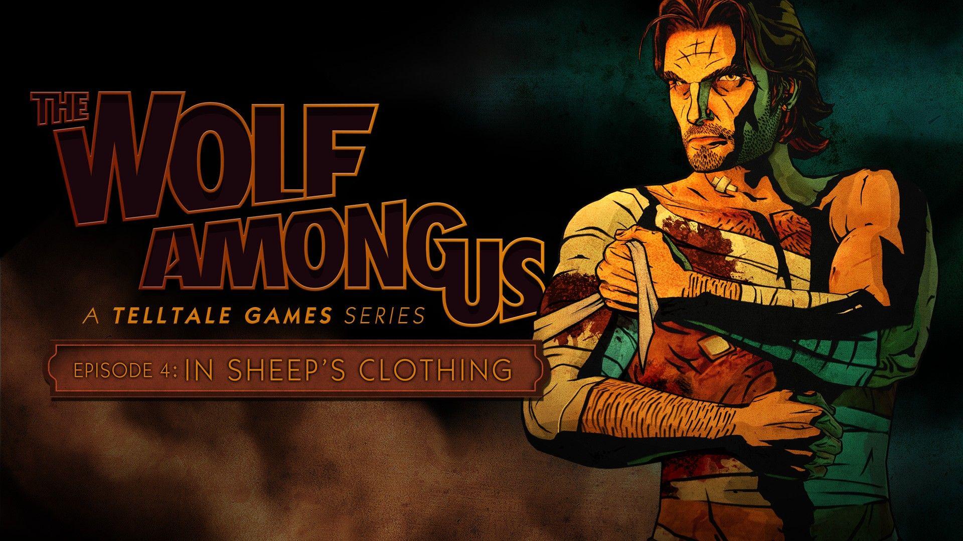 the wolf among us logo wallpaper