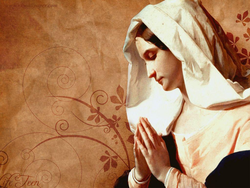 mother mary HD wallpaper for pc