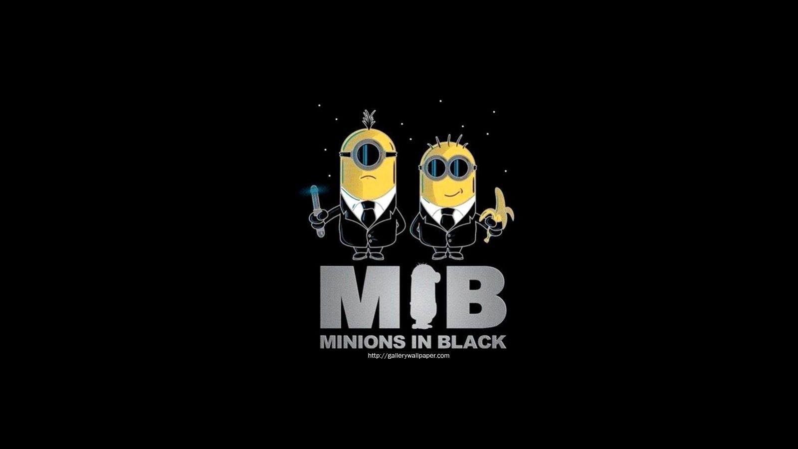 Awesome Minion Black Background Wallpaper Full HD Pics Funny