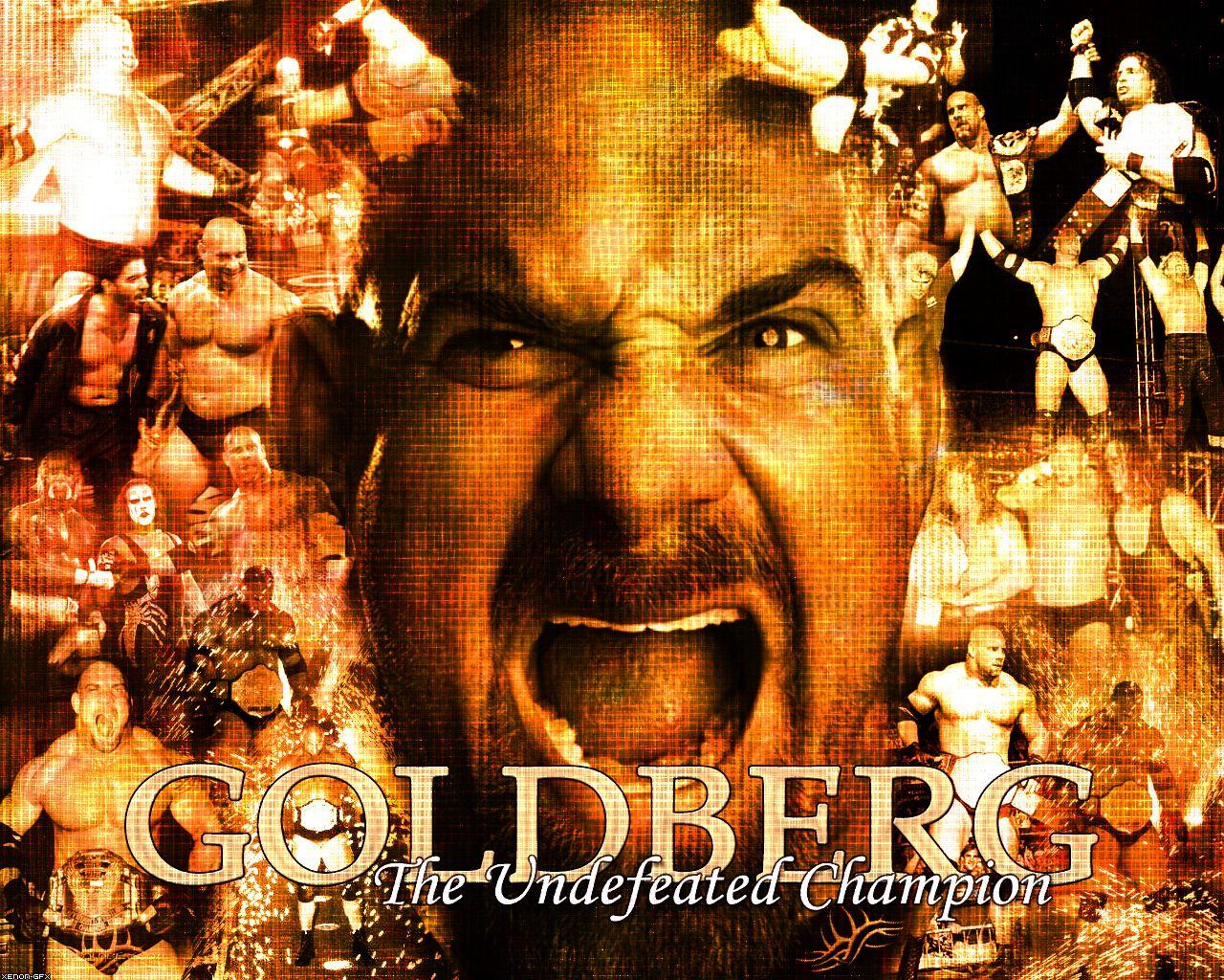 Wrestling Hits: Goldberg HD Wallpaper