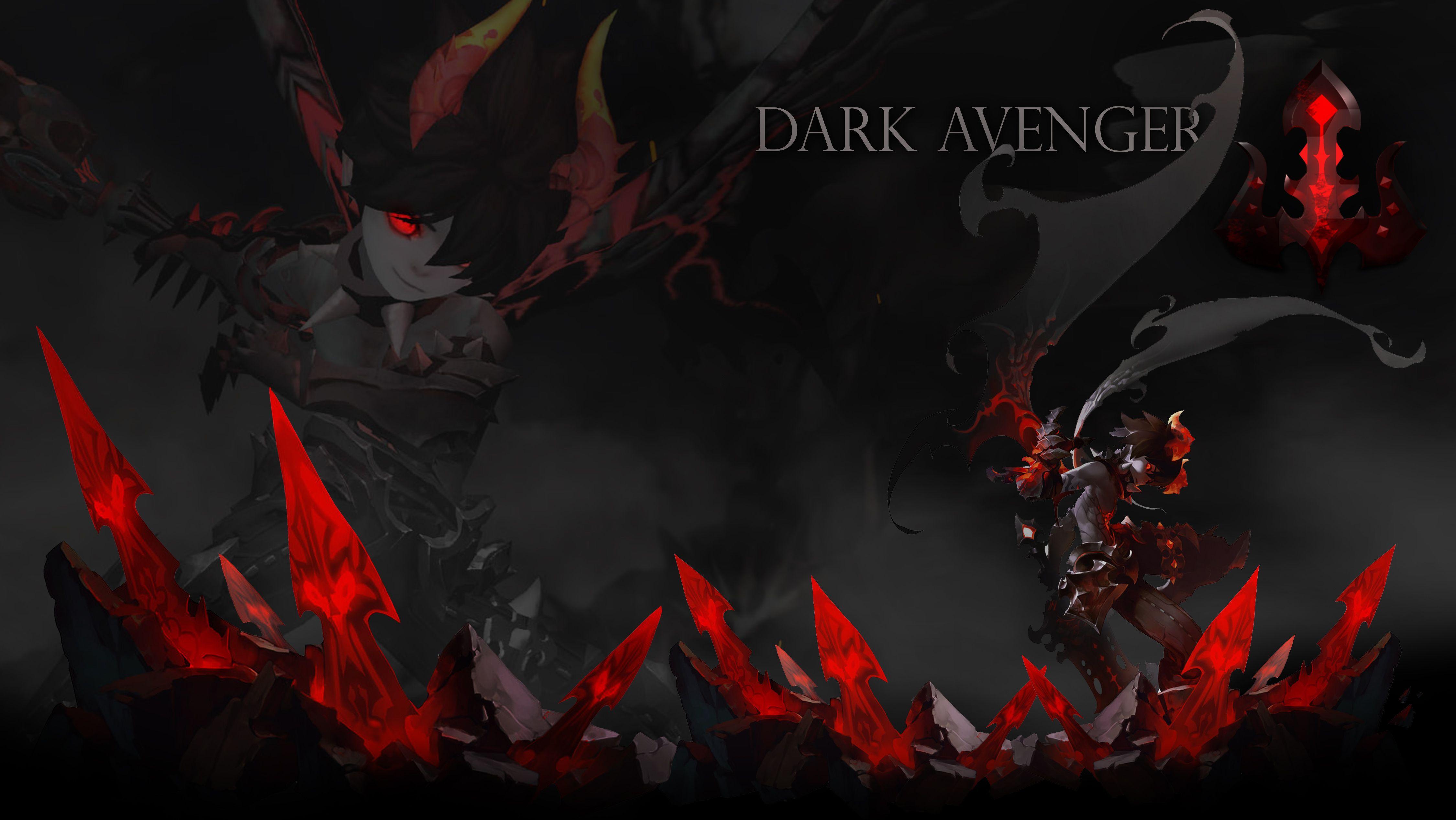Wallpaper Dragonnest Dark Avenger By Ama Toyphoto