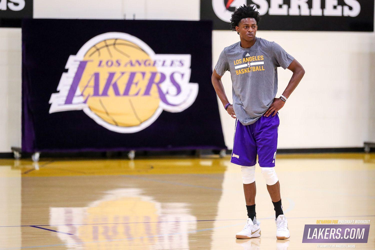 Photo Gallery: De'Aaron Fox (6 13 17). Los Angeles Lakers