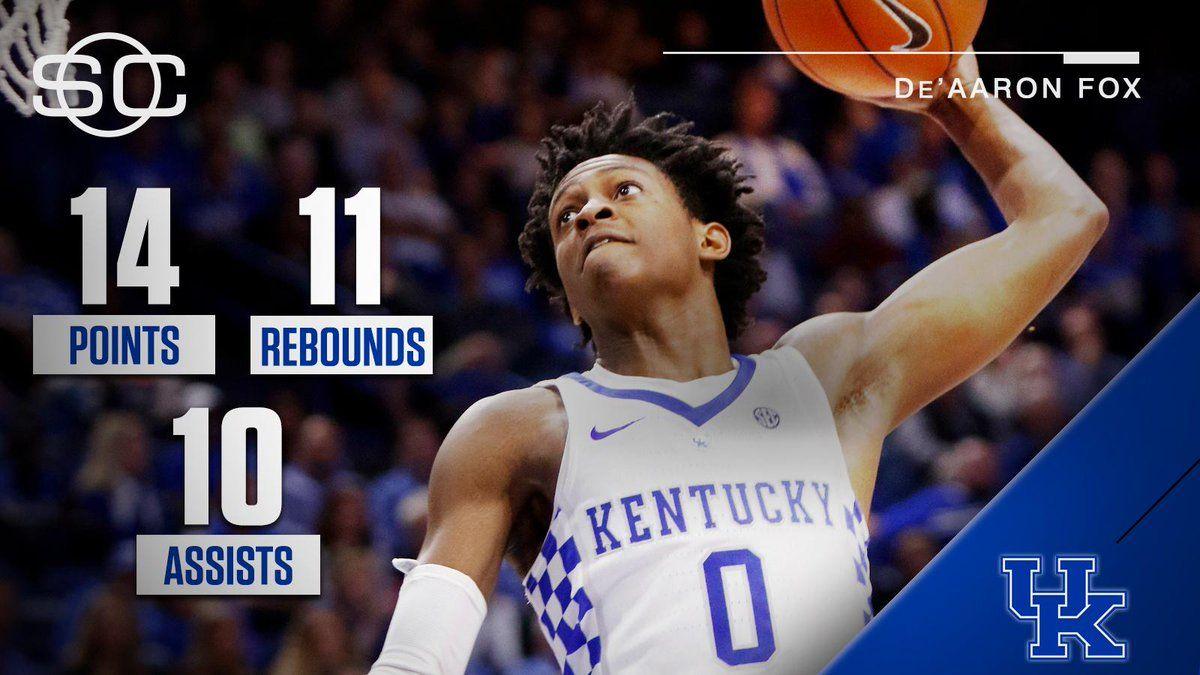 SportsCenter'Aaron Fox Records The 2nd Triple Double