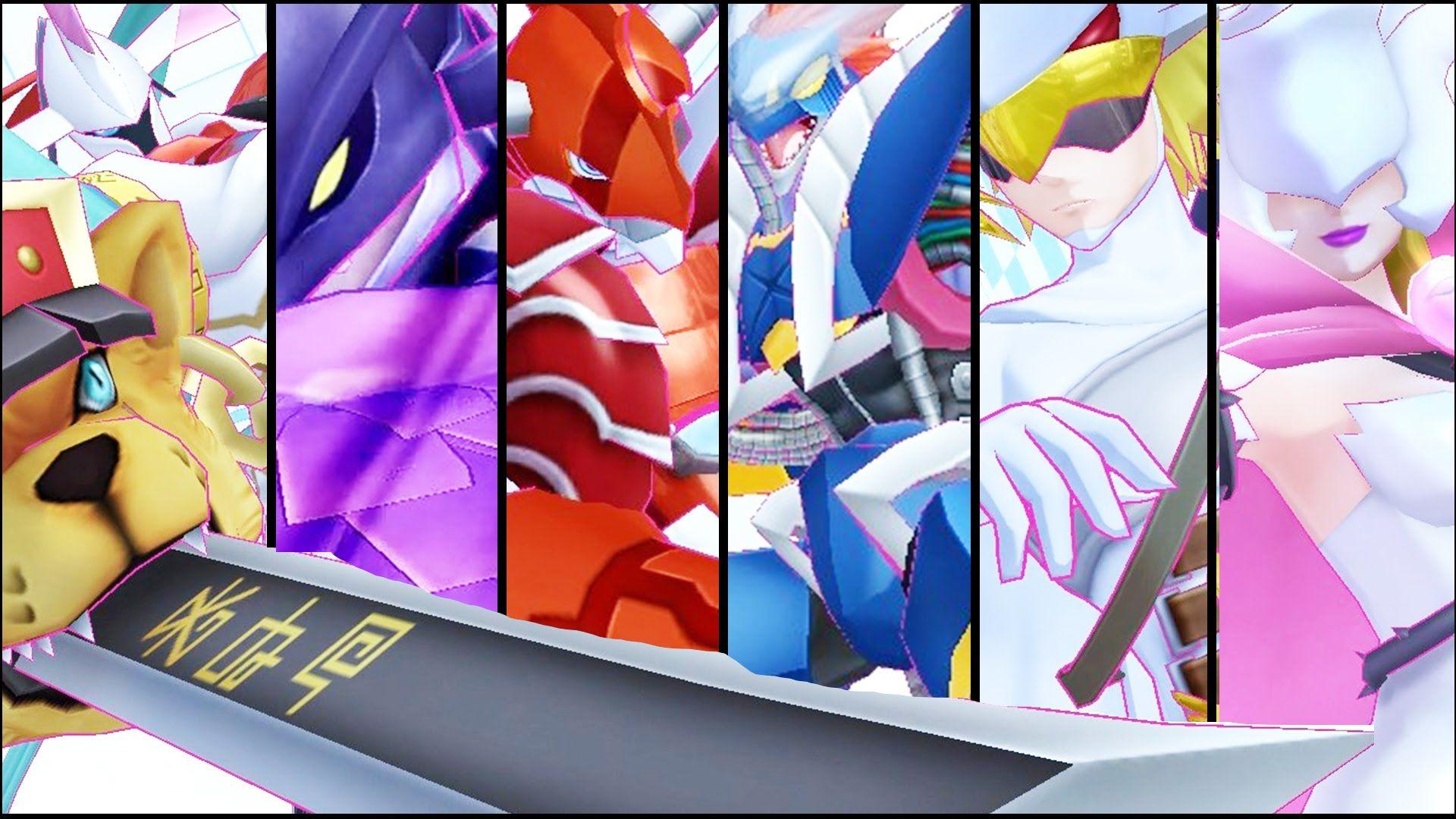 Digimon Story: Cyber Sleuth New Digimon Digivolve Data Squad