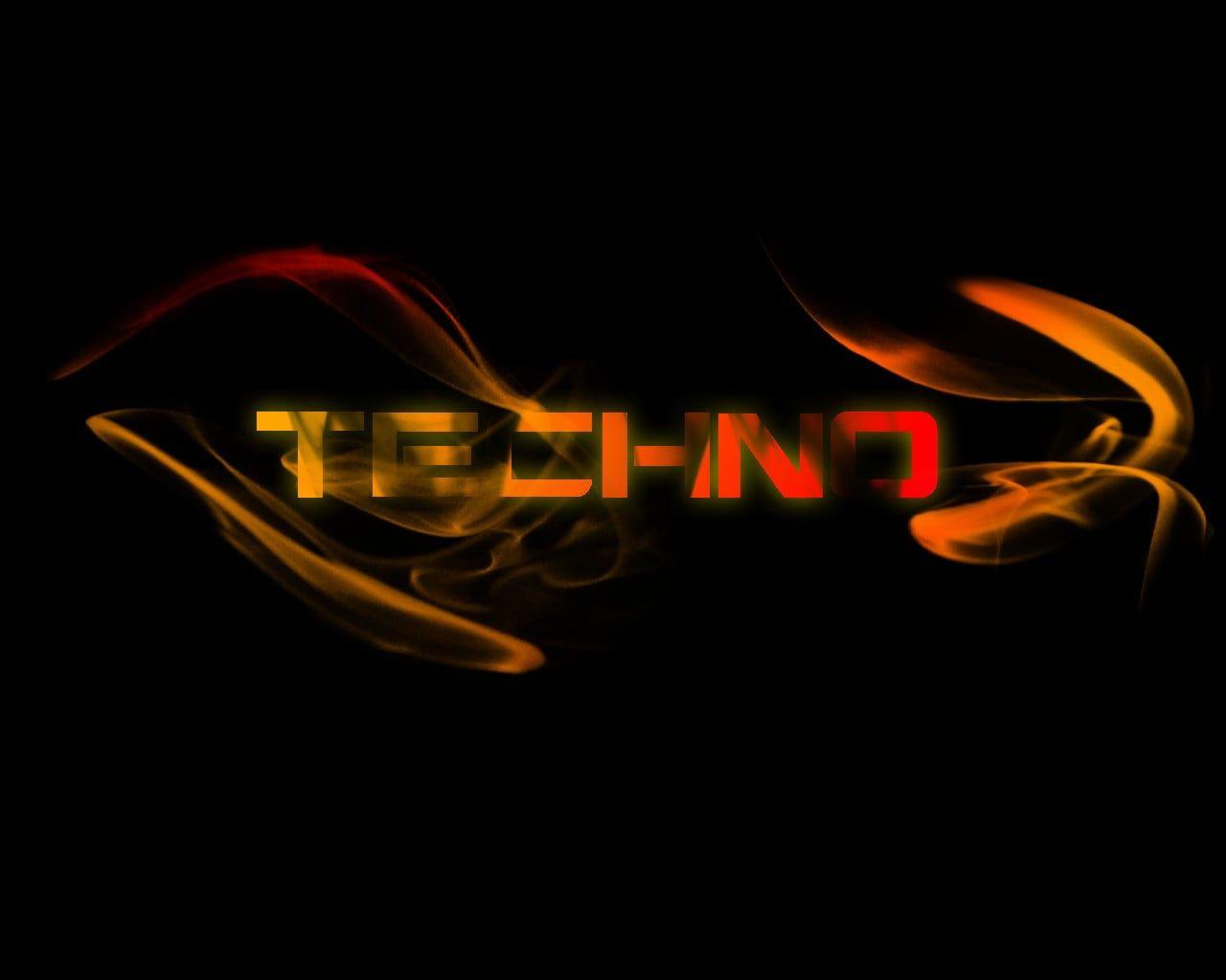 Techno 3D art HD wallpaper