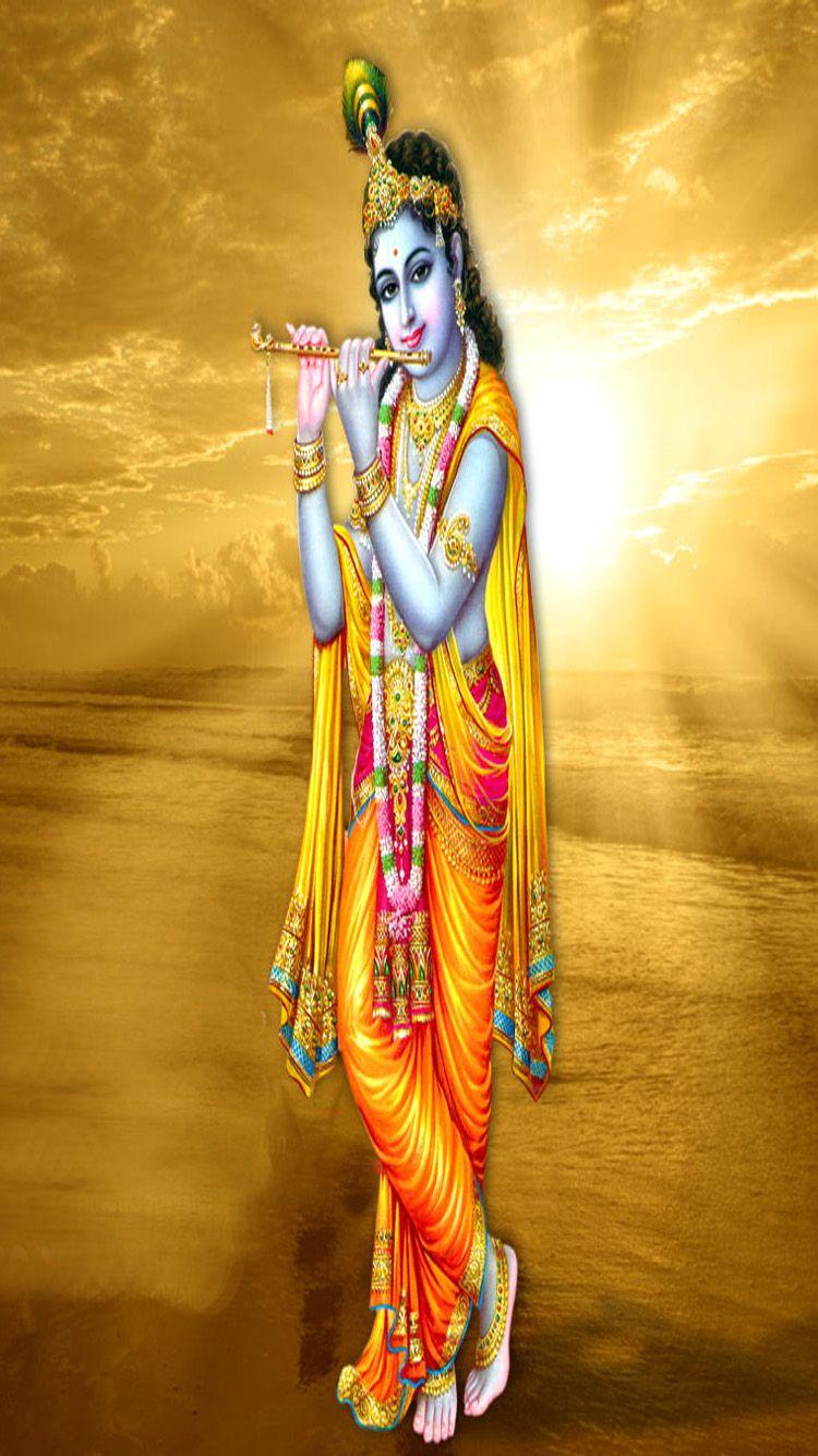 God Krishna iphone 6 high definition wallpaper free