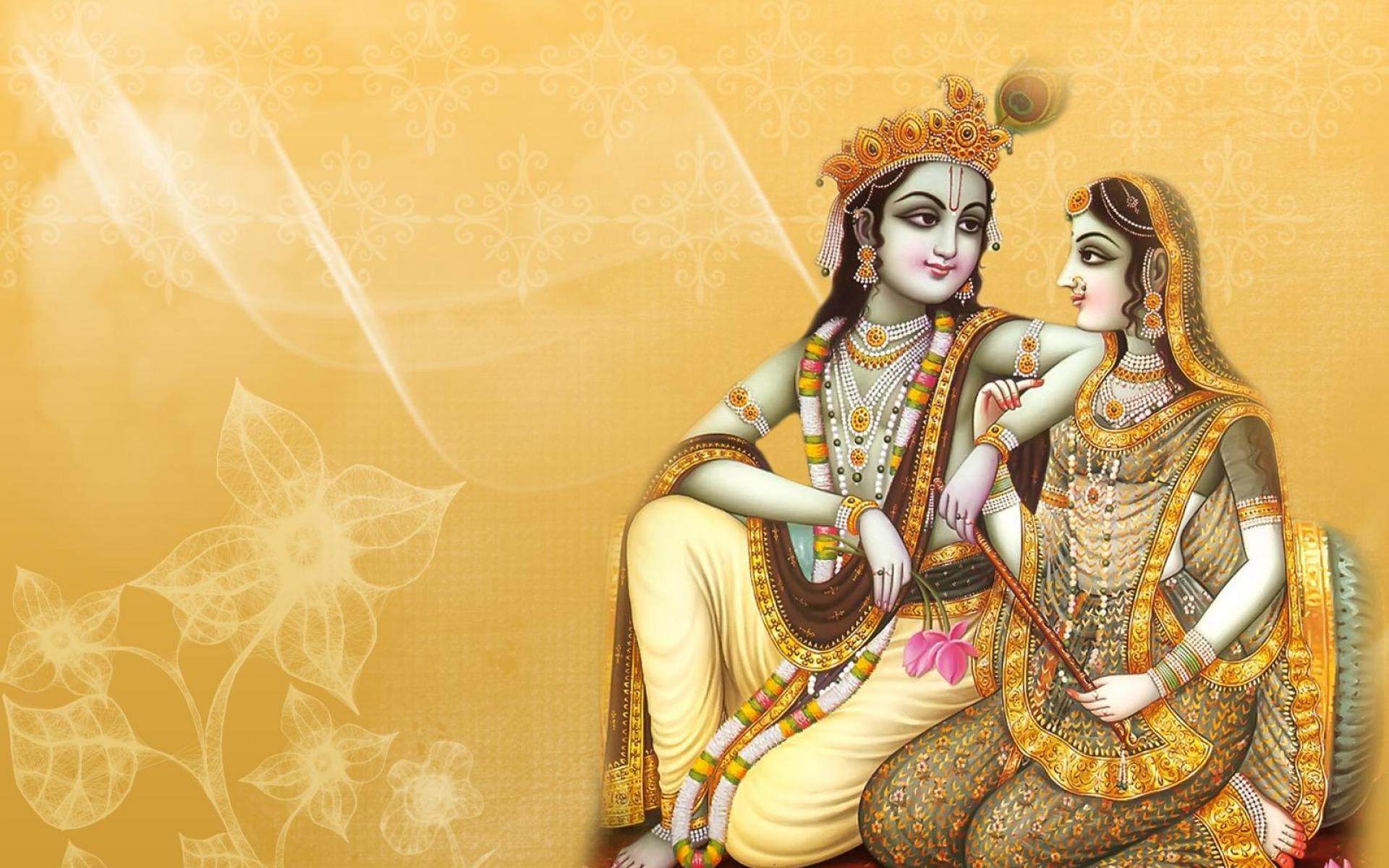 Lord Krishna And Radha Latest HD 1920×1200