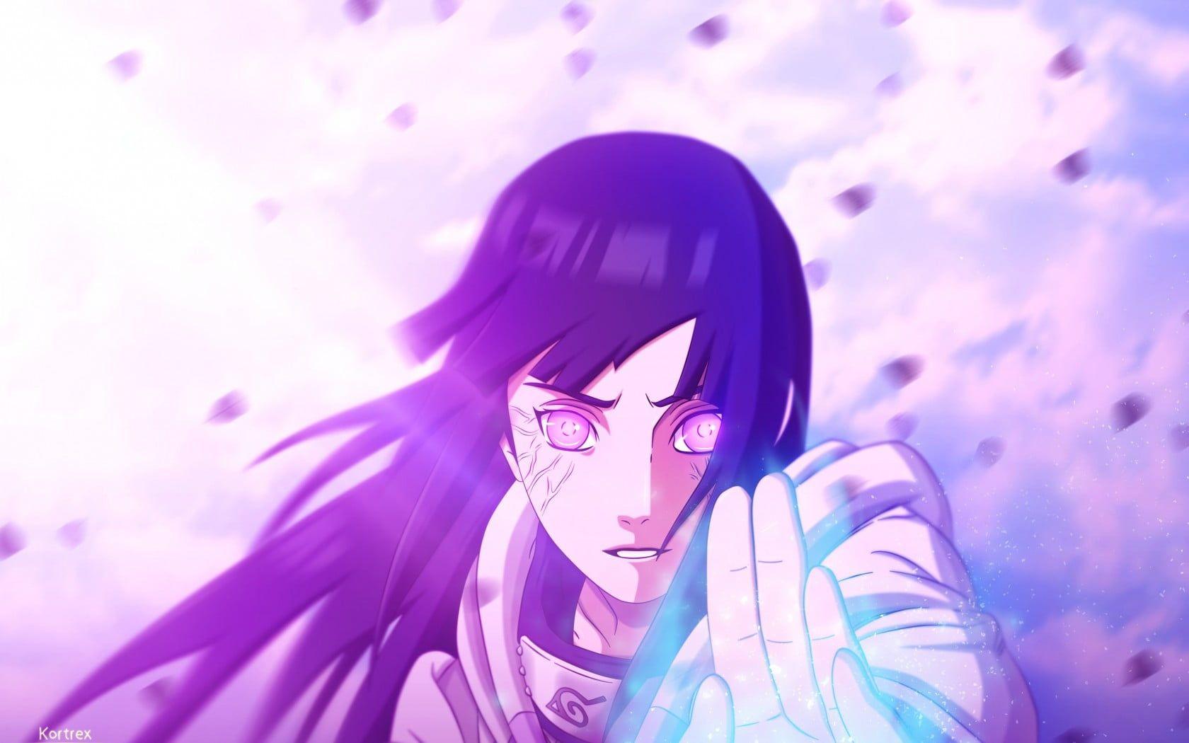 Hyuga Hinata naruto character HD wallpaper