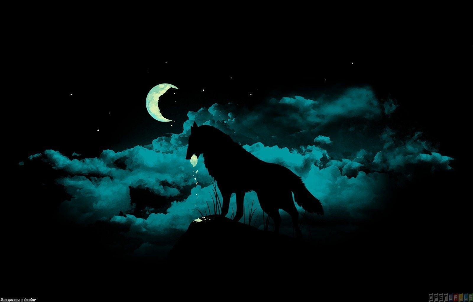 Wolf moon bite wallpaper
