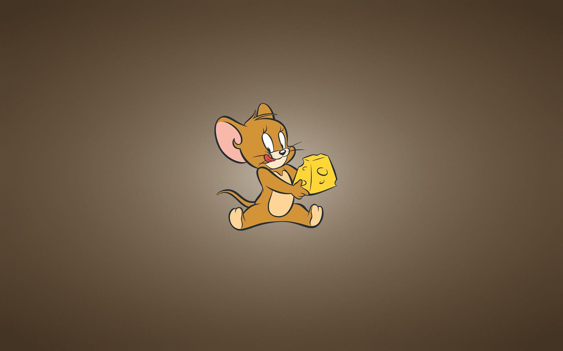 Download Wallpaper 1920x1200 Tom and jerry, Cheese, Mouse