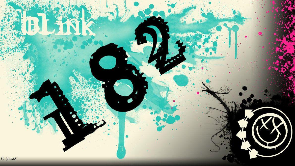 Blink 182 Splatter Wallpaper