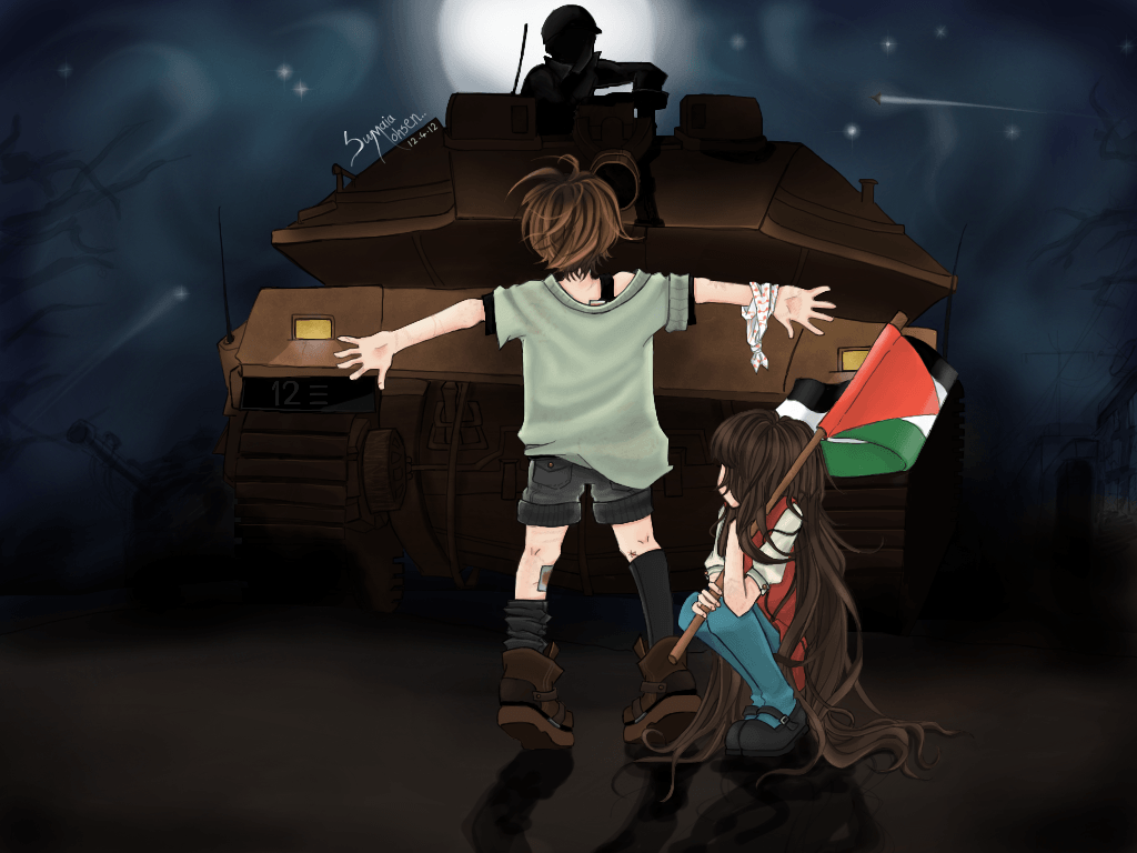 Children Of Palestine By Sumaia Alamoodi