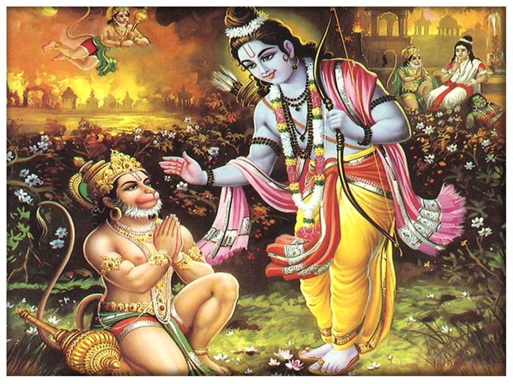 Download free Ram Hanuman Wallpaper, photo & image