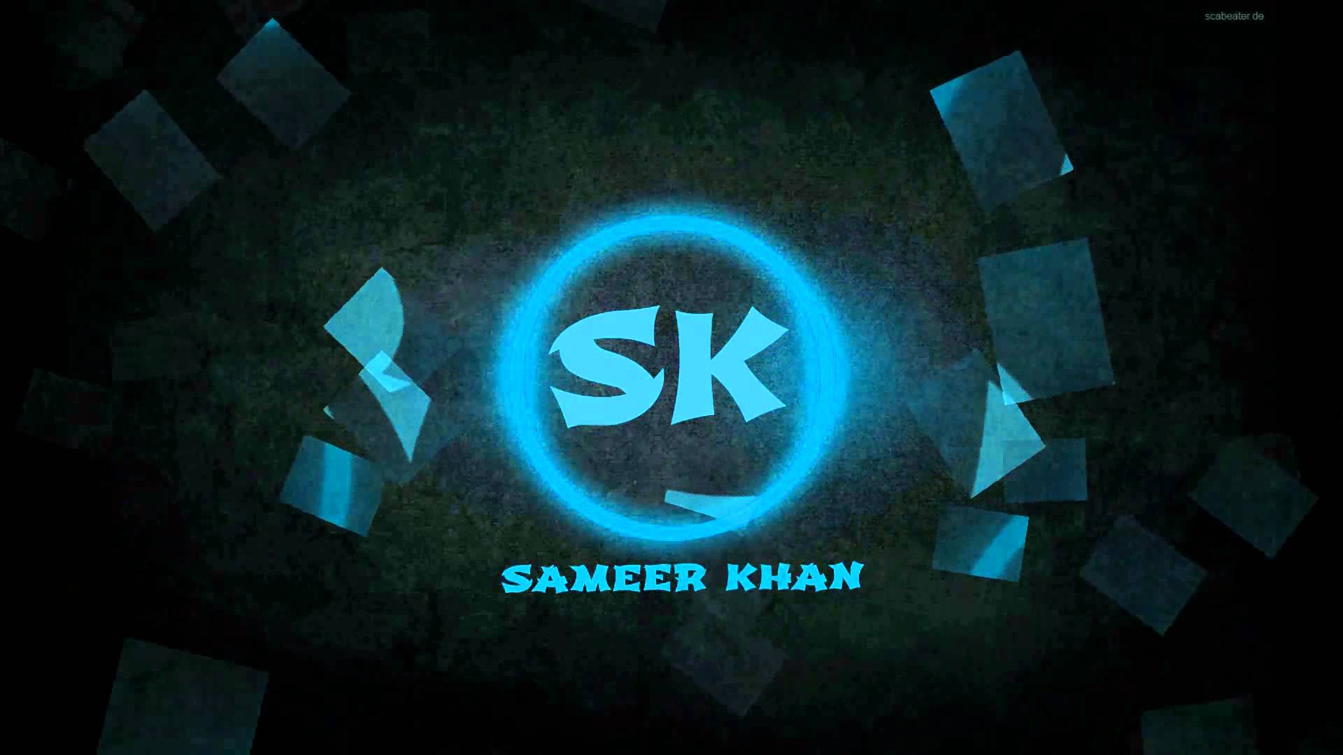 Sameer Khan Logo (SK)