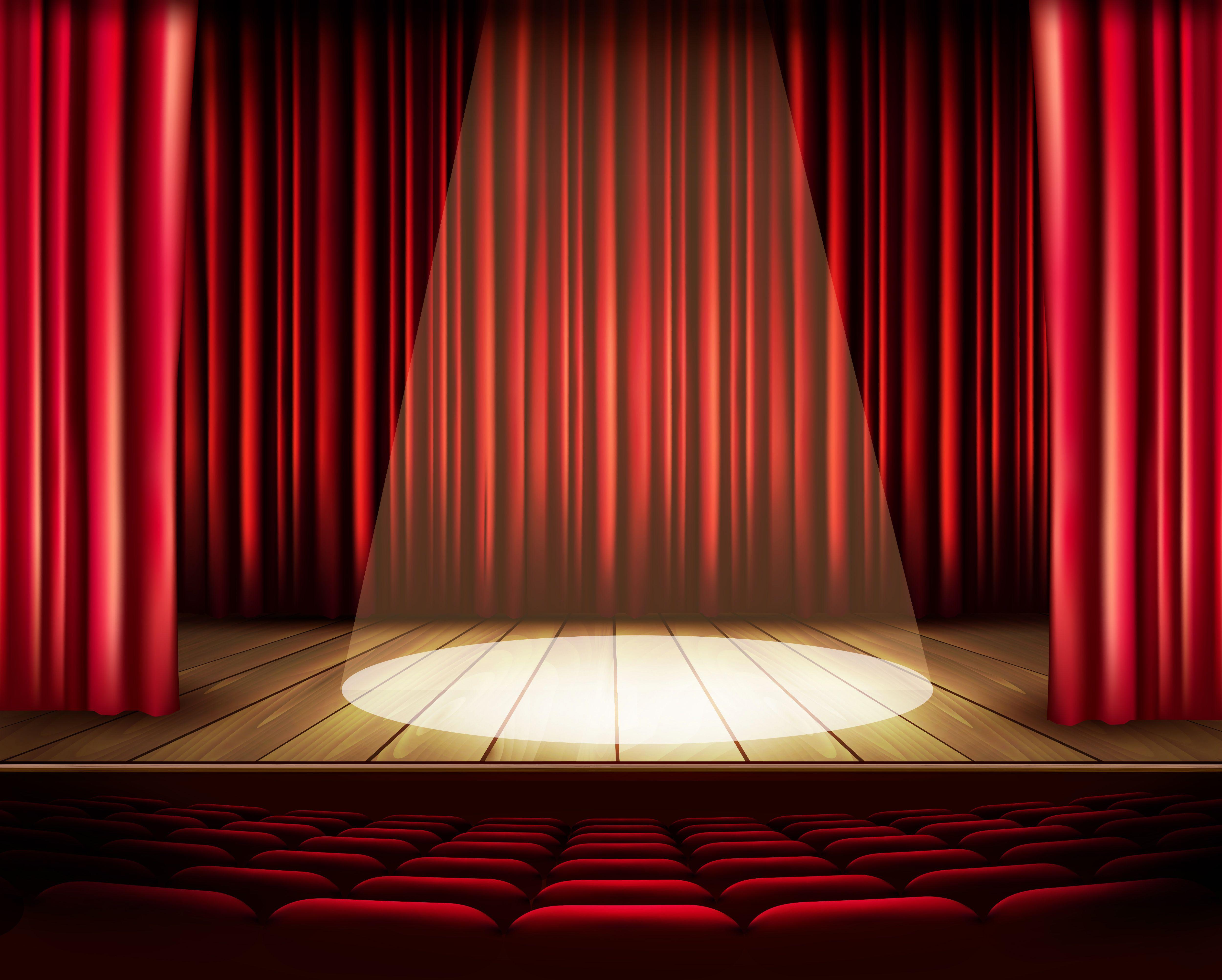 Theater Stage Background Quality