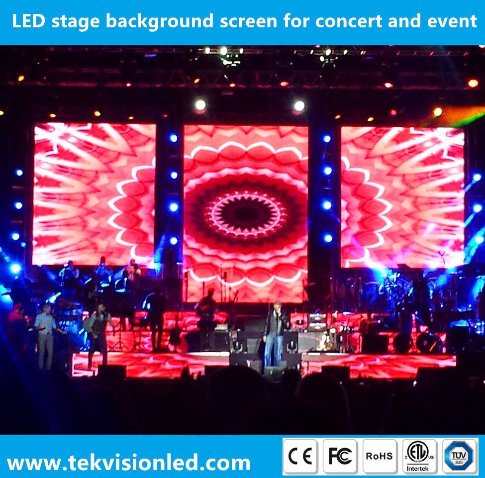 Led Stage Background Screen For Concert And Event Hang Rental Led
