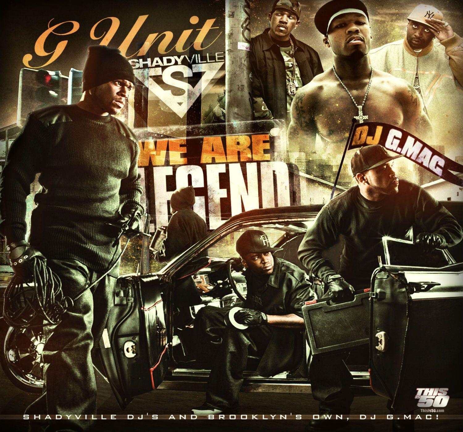 G UNIT 50 CENT Gangsta Rap Rapper Hip Hop Unit Cent Poster H