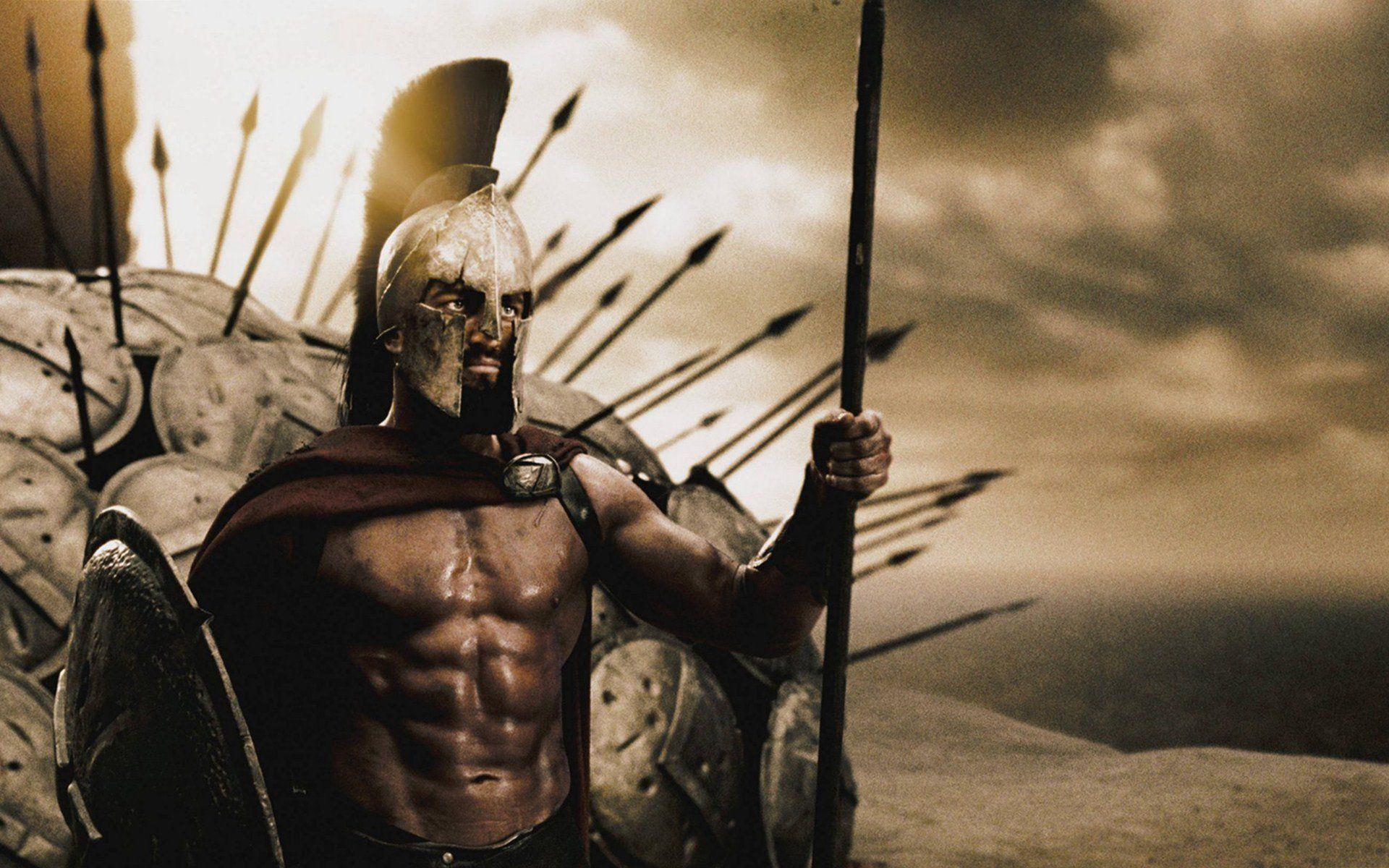 Spartan Warrior Background