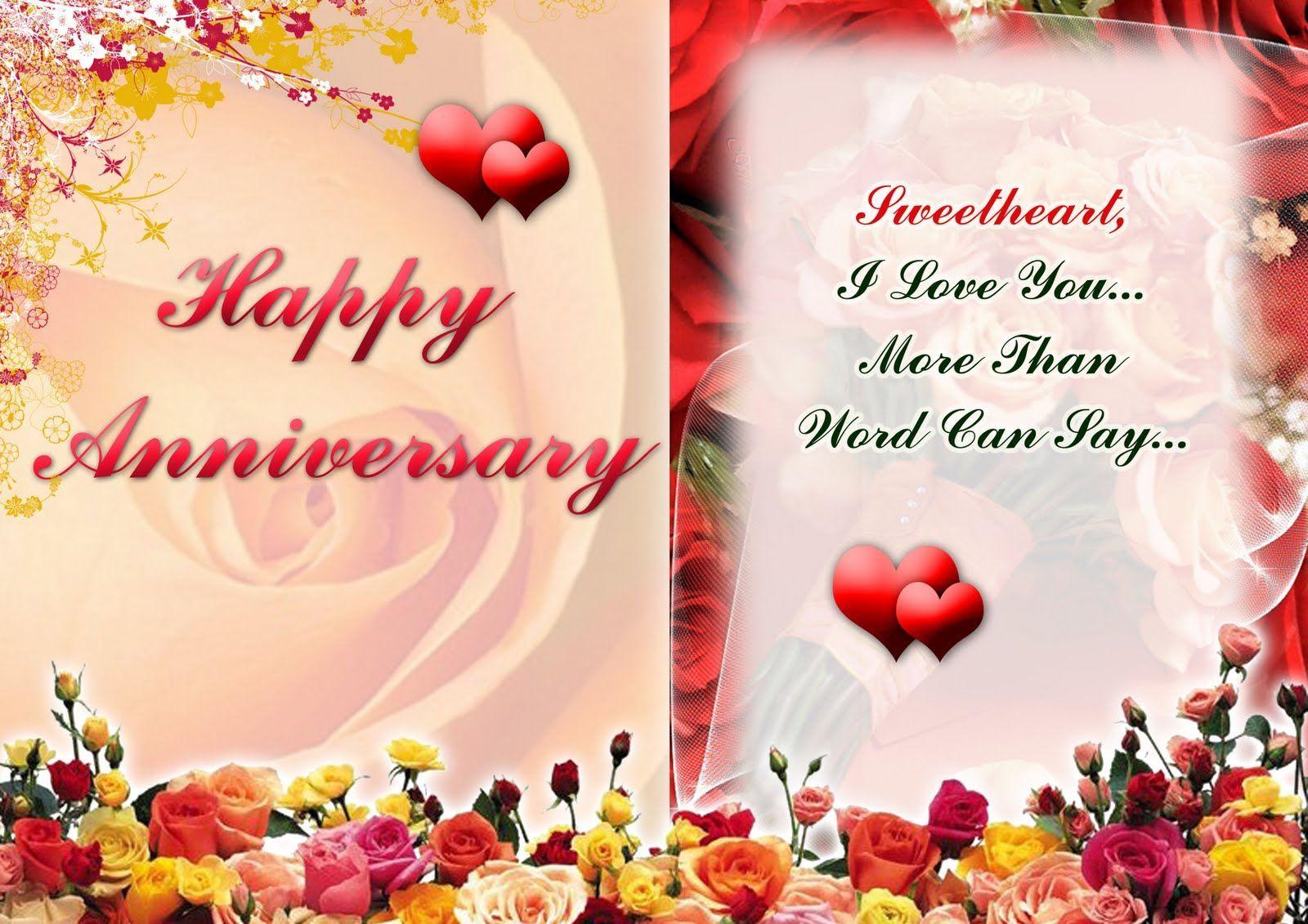 Anniversary Greeting Cards For Your Lover, Parents Or Partner