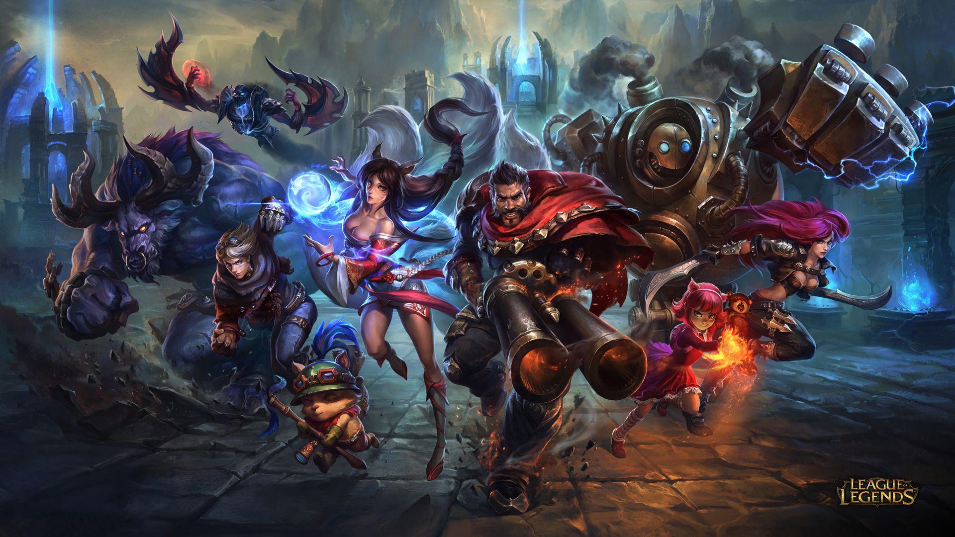 Wallpaper. League of Legends
