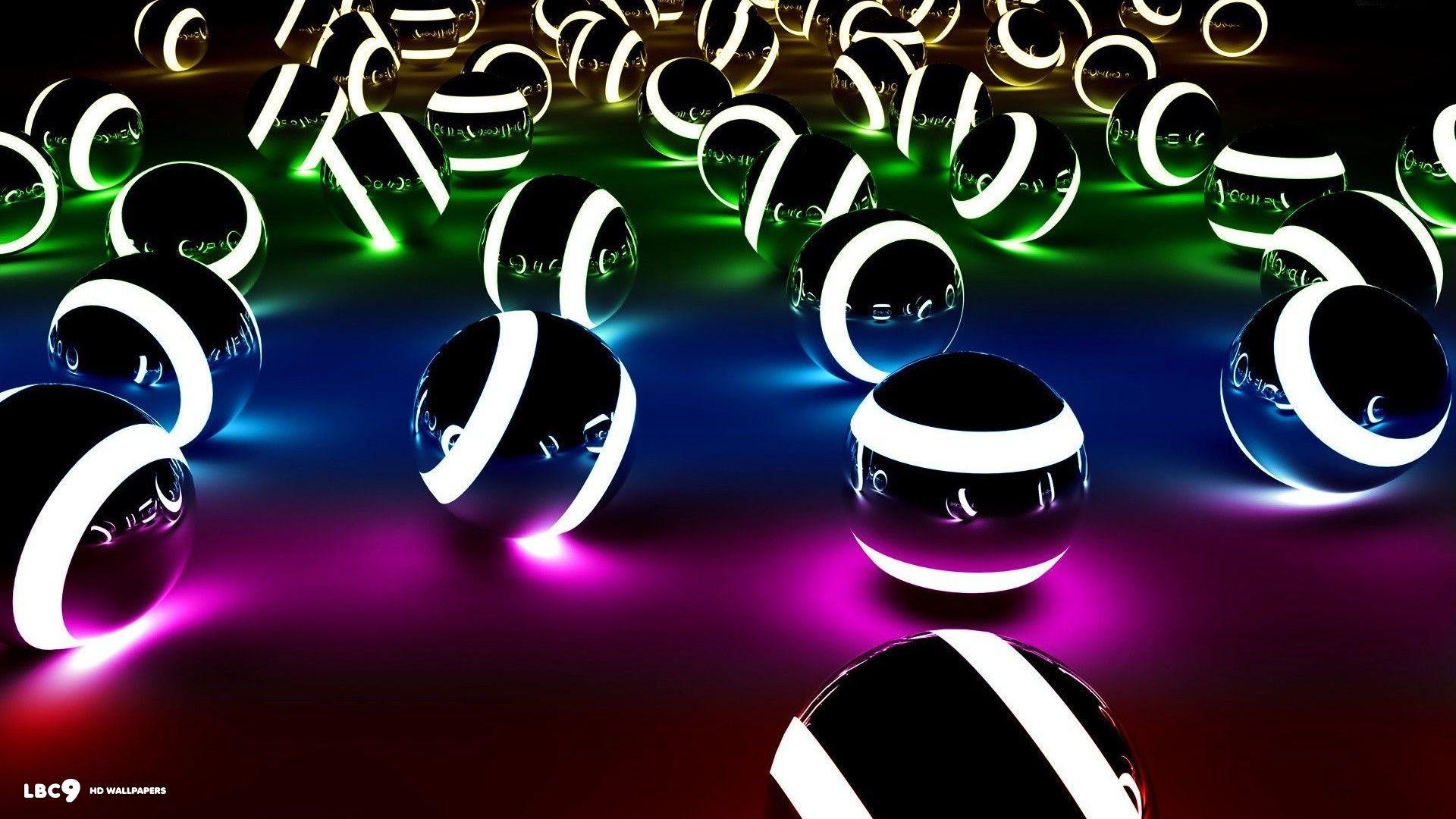 Spheres Wallpaper 34 35d HD Background