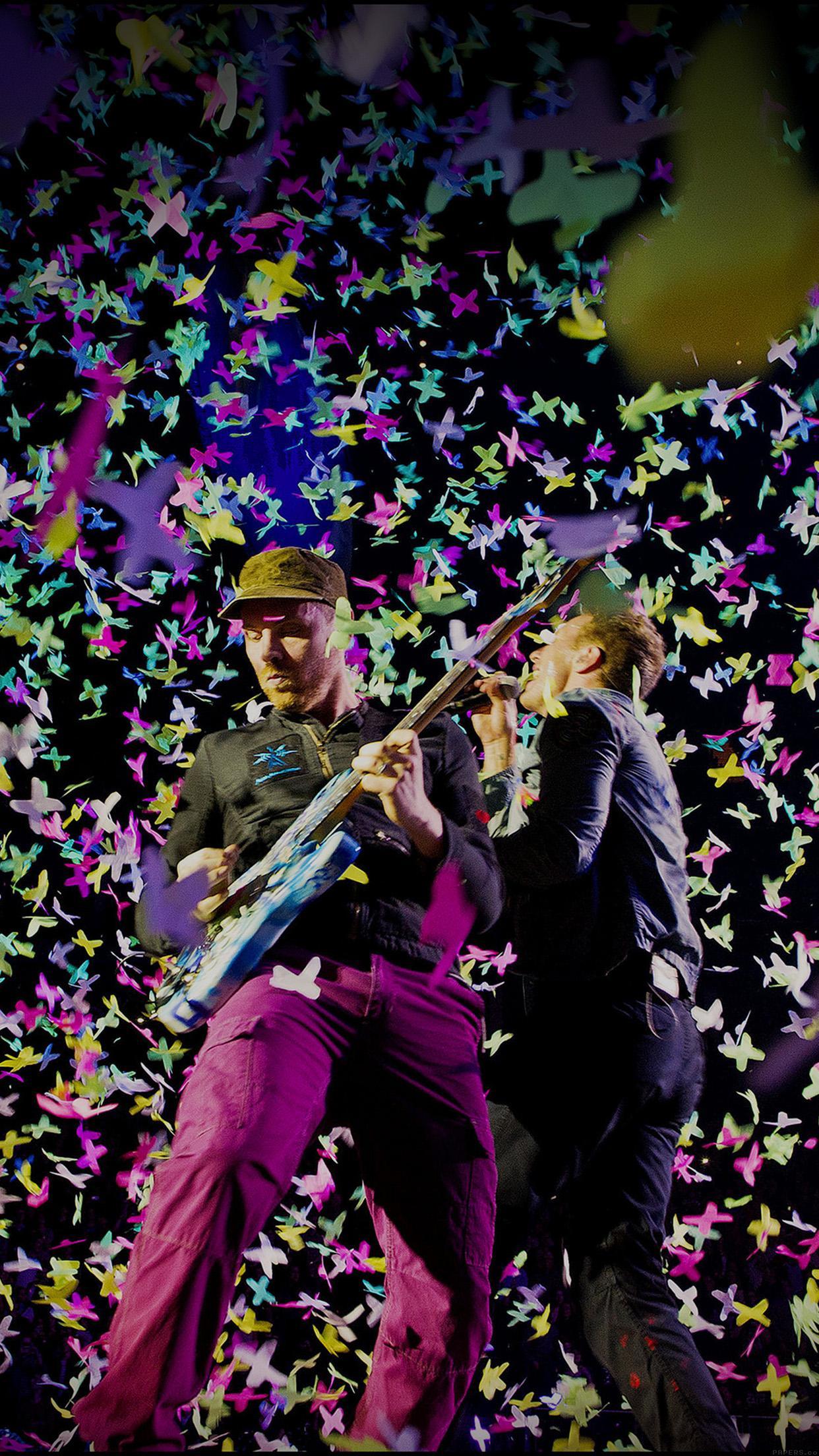 Coldplay Concert Music Art Band 6s Plus Wallpaper