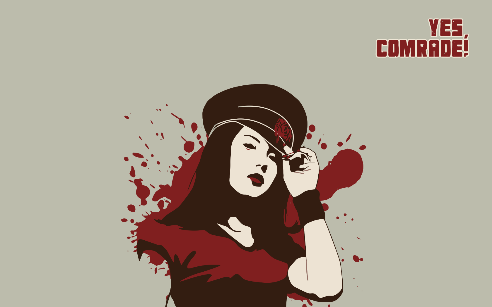 Little Miss Communism Wallpaper and Background Imagex1050