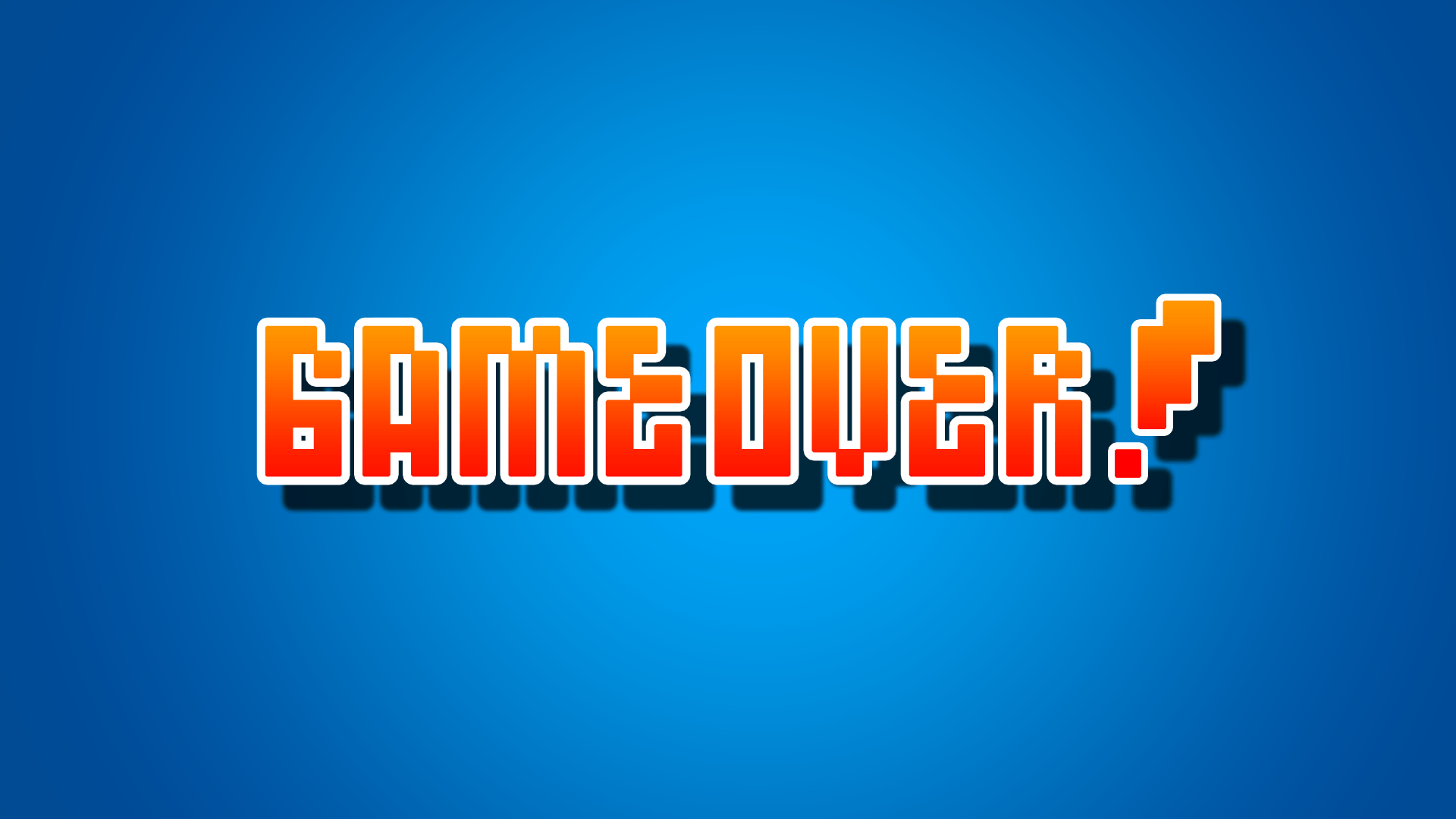 Game Over, HD Games, 4k Wallpaper, Image, Background, Photo