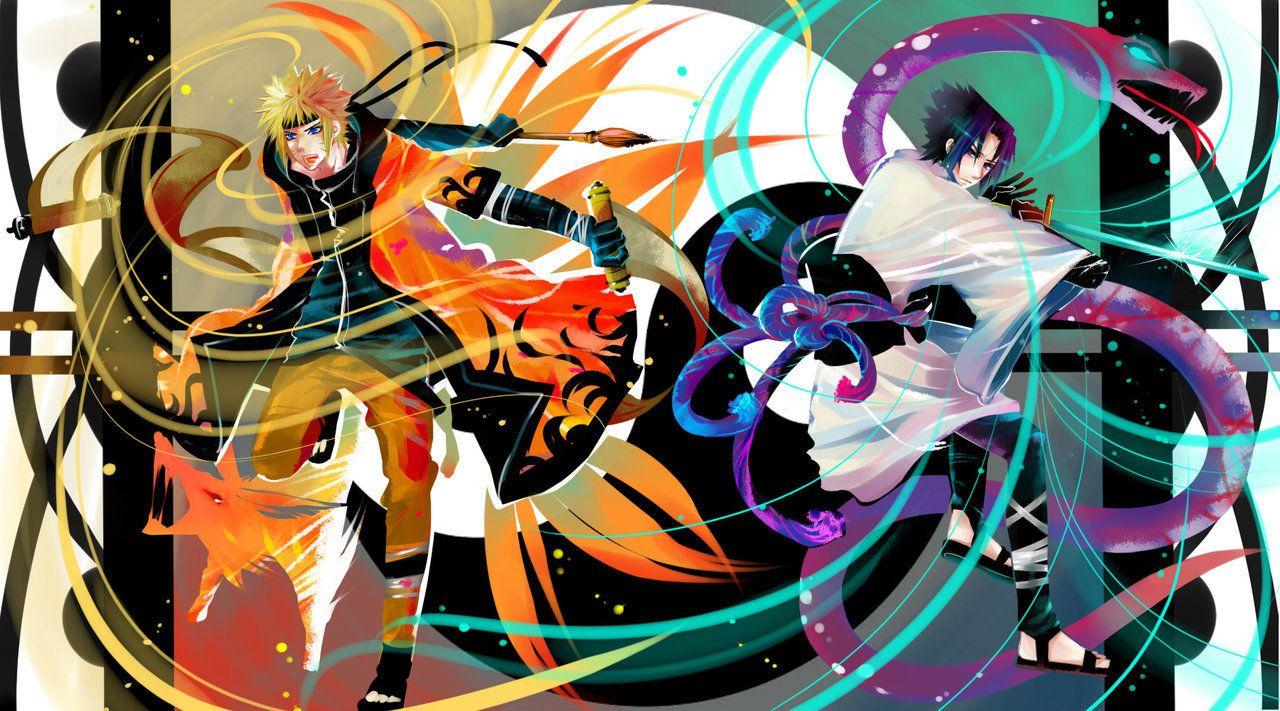 Sasuke Vs Naruto HD Wallpaper for Android