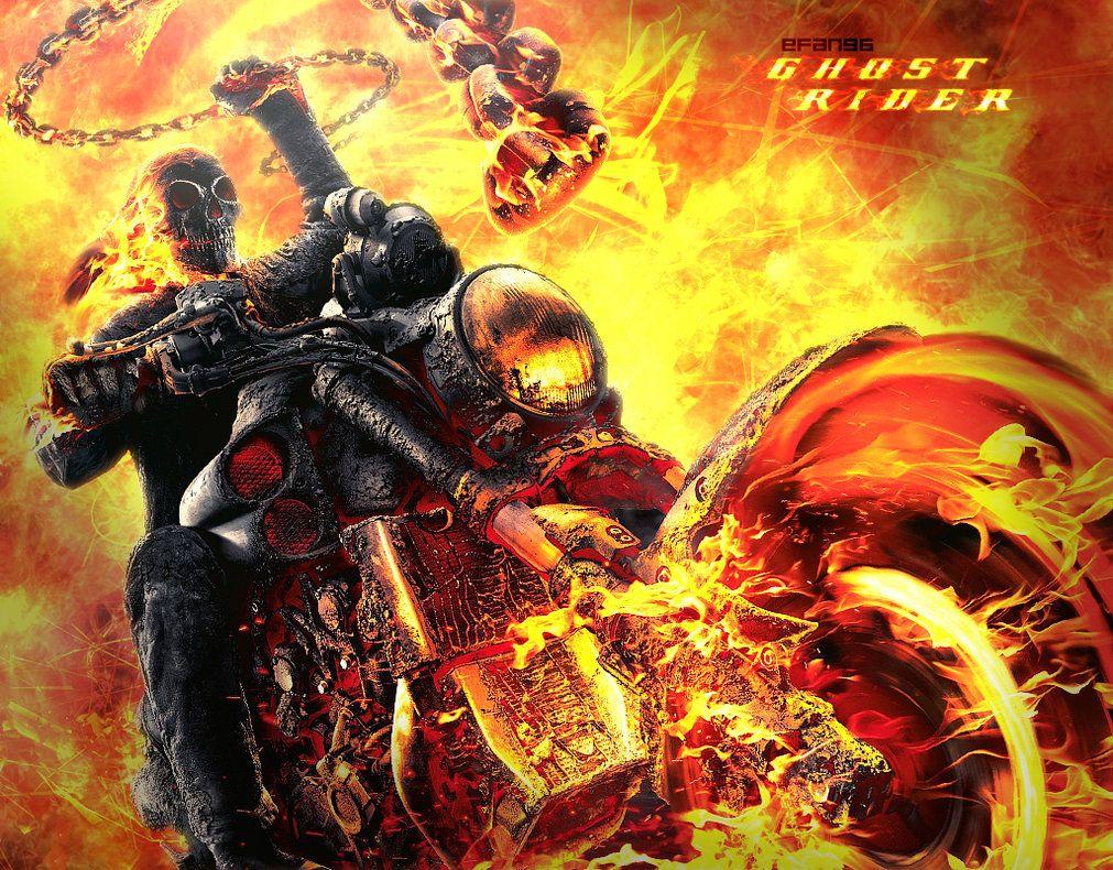 Ghost Rider 3D Wallpaper