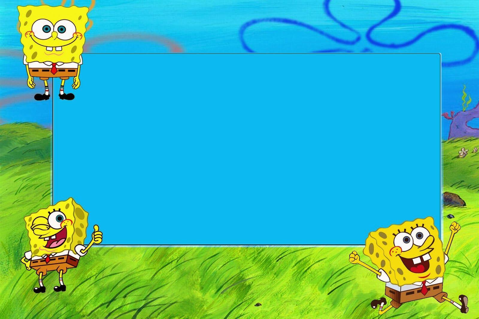 spongebob 1st birthday background. Background Check All