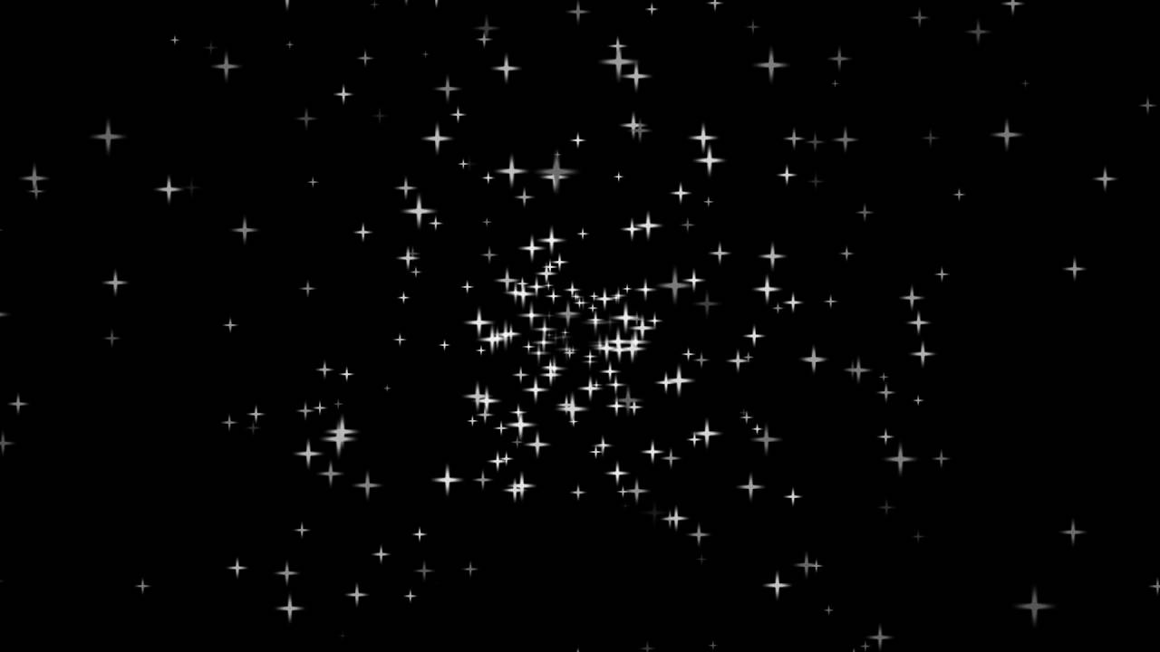 Free Moving STARS BACKGROUND Video Effect