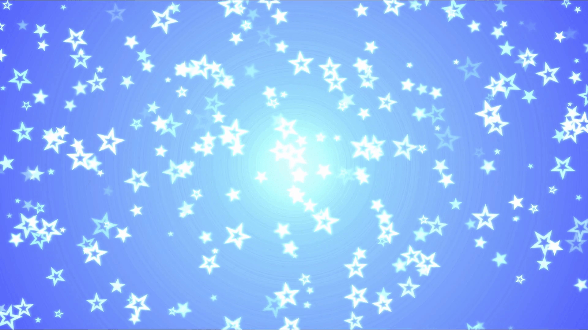 Colorful Bright Star Background Animation Blue Motion