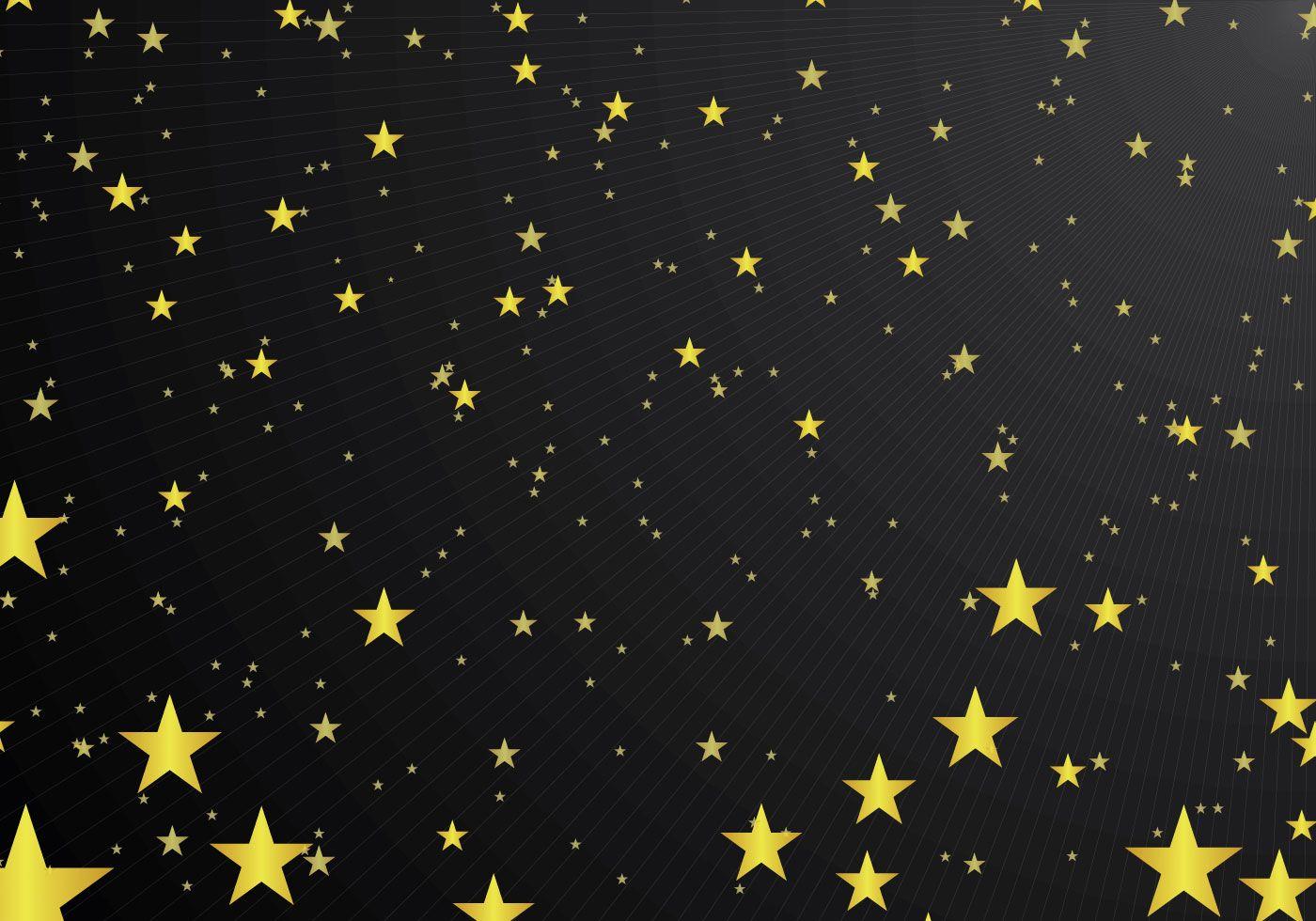 Star Background Vector Free Vector Art, Stock Graphics