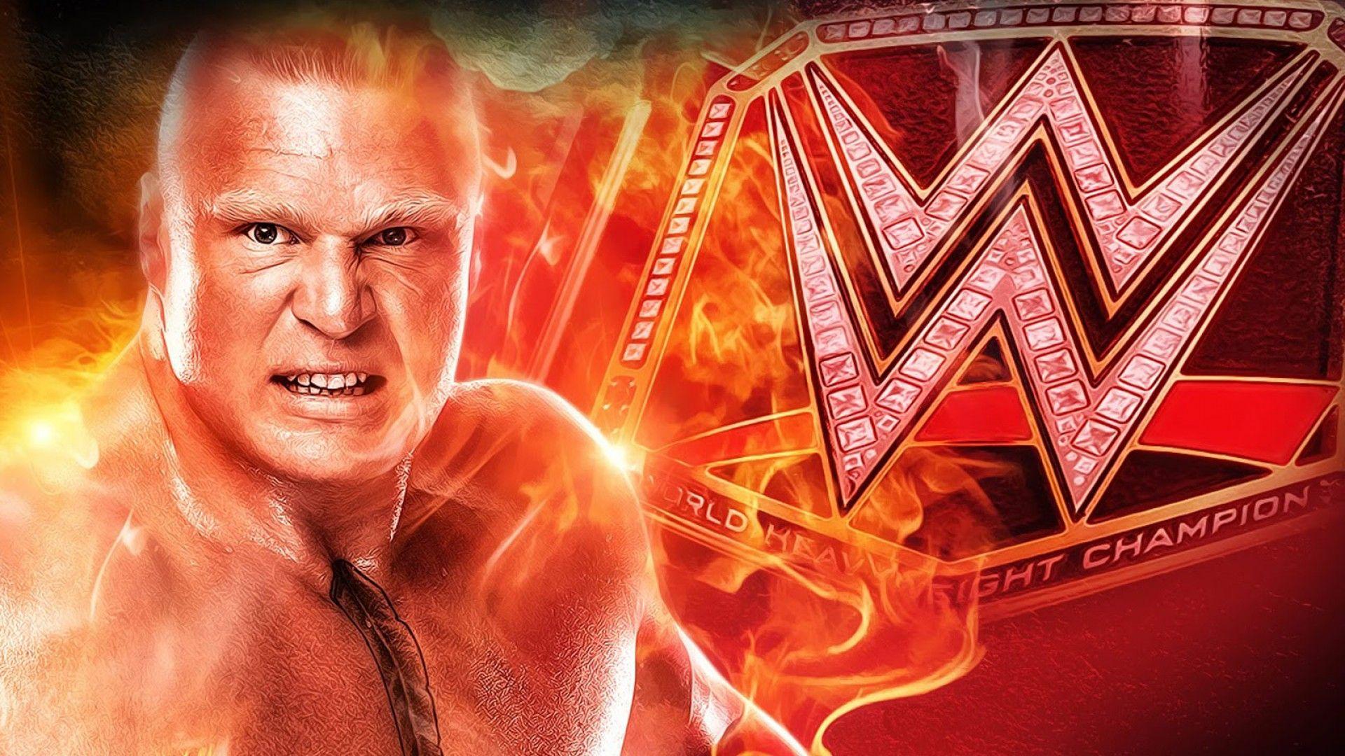 Brock Lesnar WWE World Heavy Wieght Champion HD