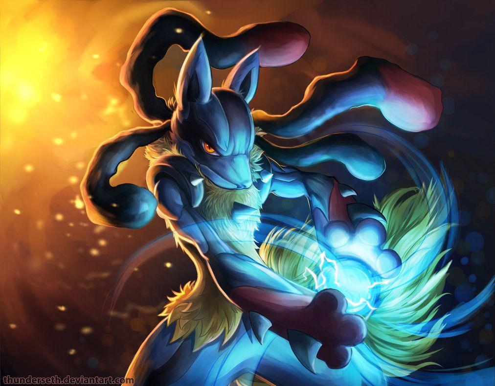 Mega lucario Wallpapers Download