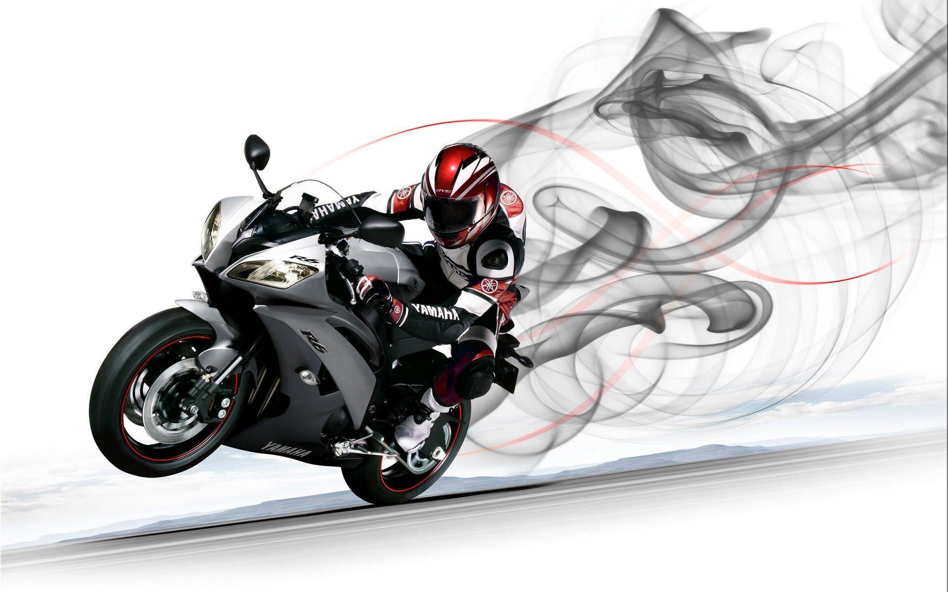 Yamaha R6 Sportbike Wheelie HD Wallpaper