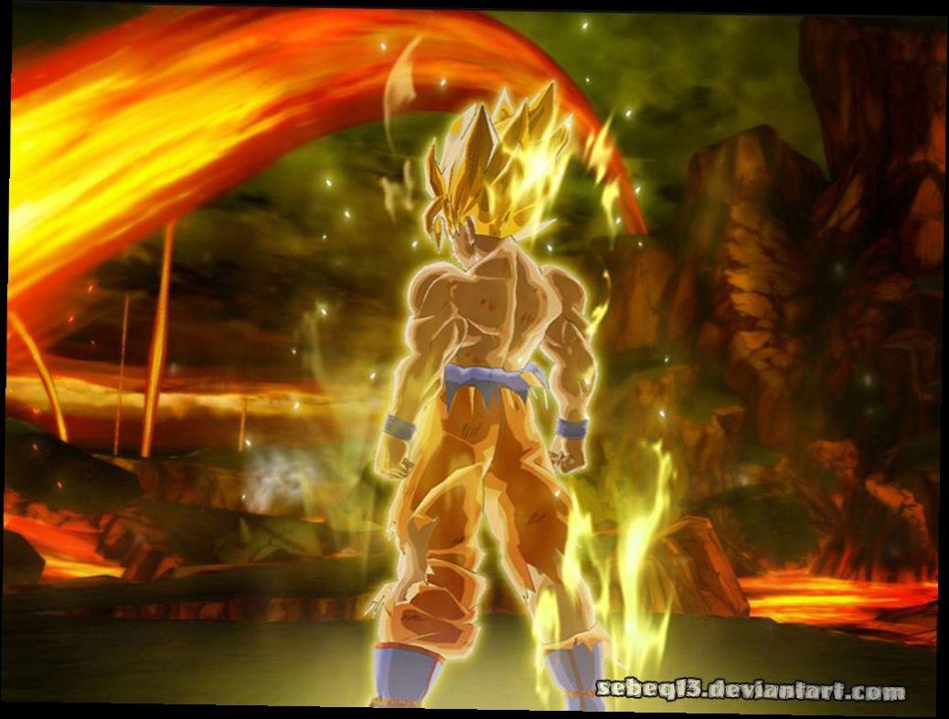 Dragon Ball Z: Super Saiyan Goku Live Wallpaper - free download