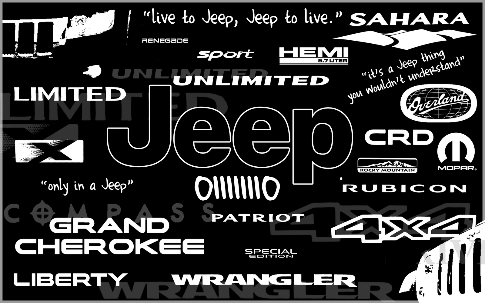 Free Download Jeep Logo HD Wallpaper For Desktop (4614) Full Size