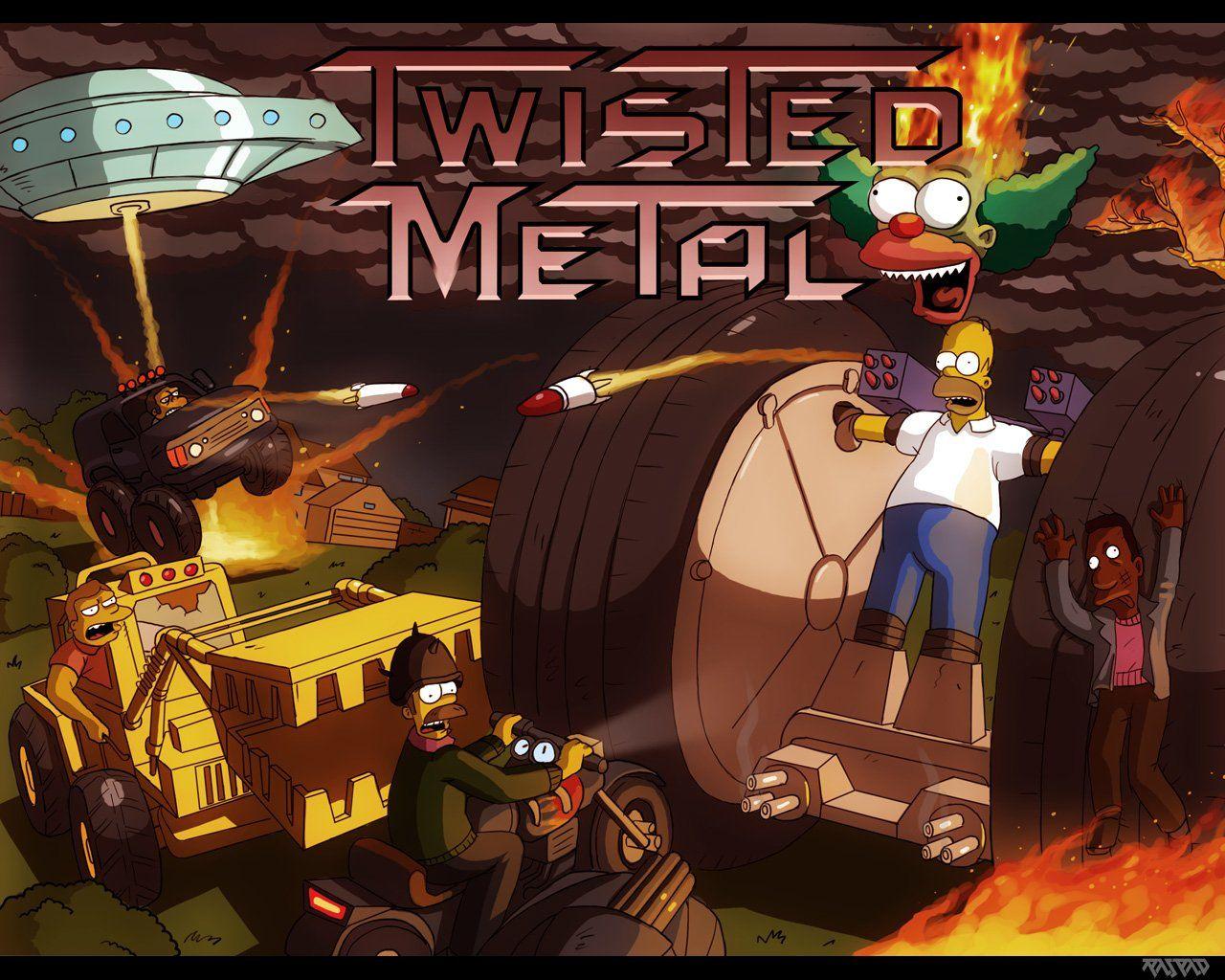 Image tagged in twisted metal,ps1,collection,sweet tooth - Imgflip