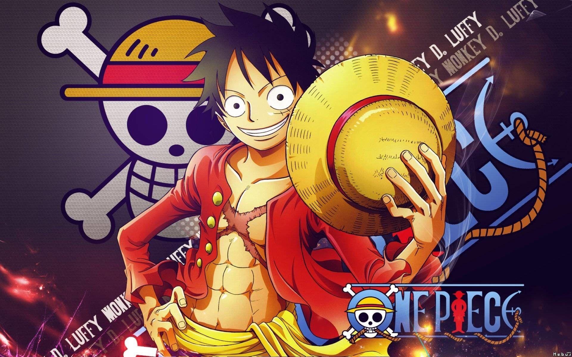 Drawn Flag One Piece Luffy - One Piece Logo Luffy Draw, HD Png Download ,  Transparent Png Image - PNGitem