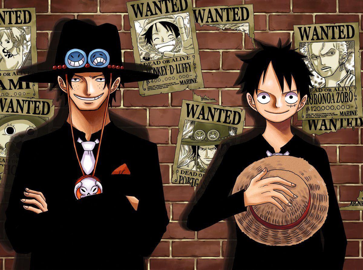 Download One Piece Luffy And Ace Wallpaper Wide Is Cool Wallpaper