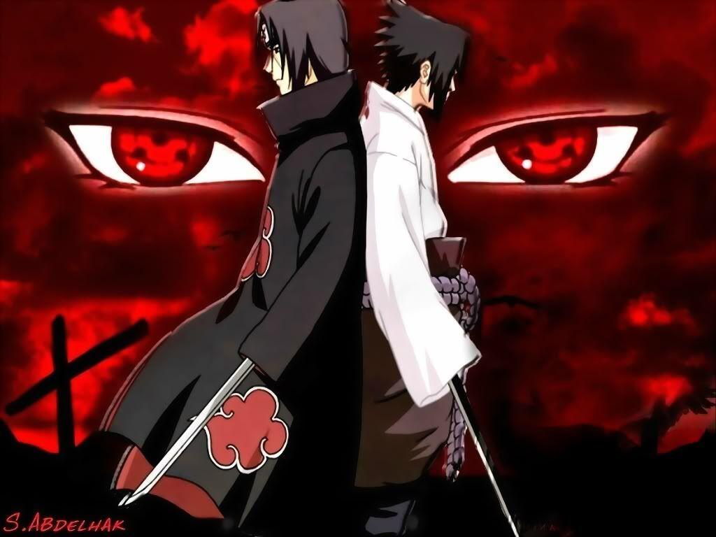Uchiha Brothers. Naruto. Sasuke uchiha sharingan