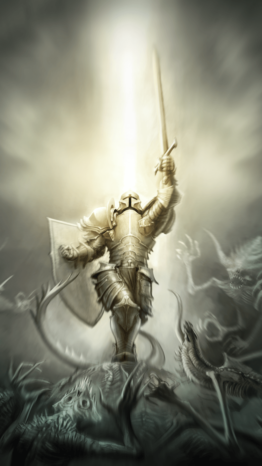Fantasy Knight (1080x1920) Wallpaper