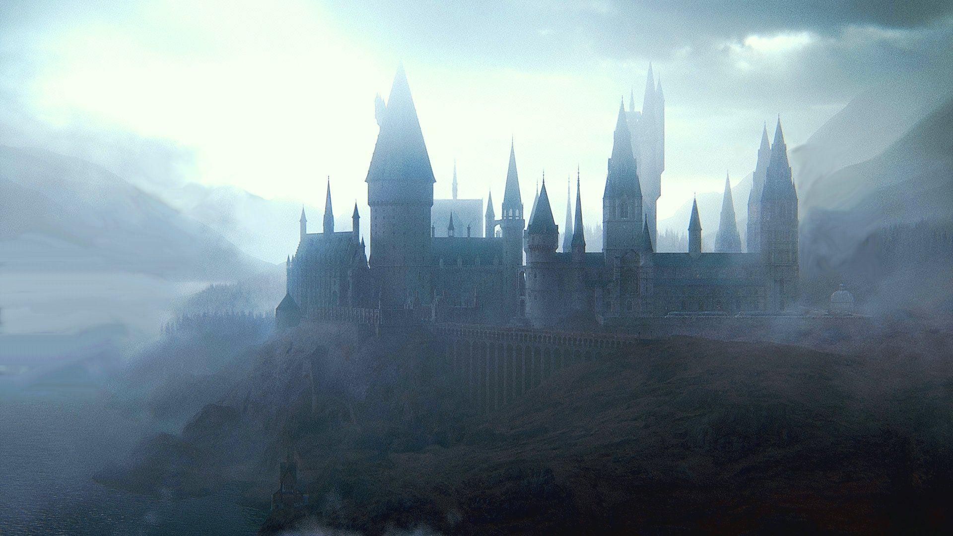 Free Download Hogwarts Castle Background