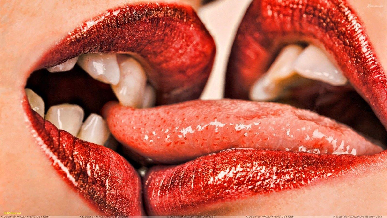 Lip Kiss Wallpaper Beautiful Lips Kiss Image