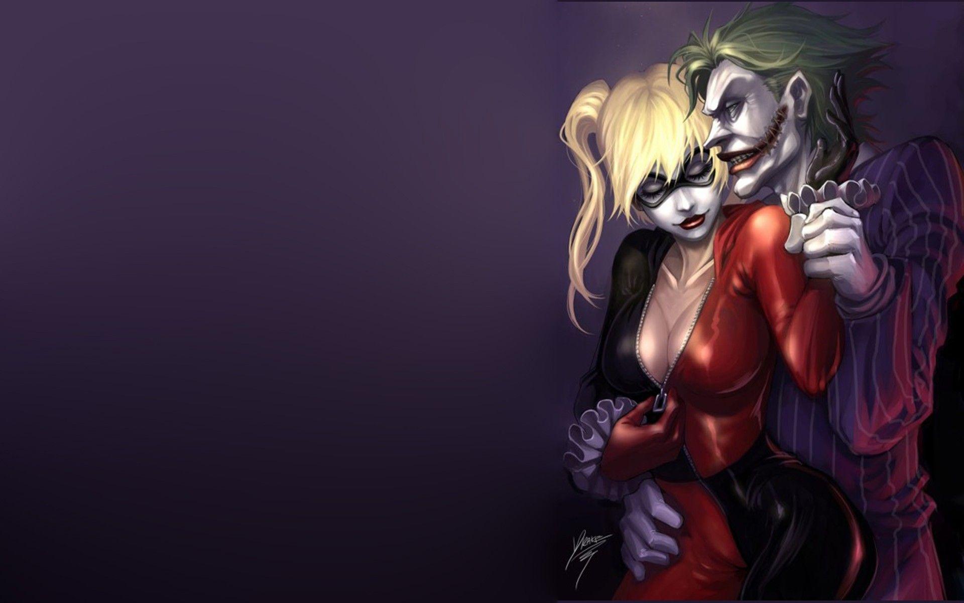 Harley Quinn and Joker wallpaperDownload free beautiful full HD